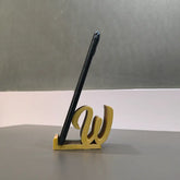 MITRAYAA Alphabet Mobile Stand | Personalized Phone Holder with Custom Initials | Desk  Accessory for Office, Study Table & Bedside | Pack 1